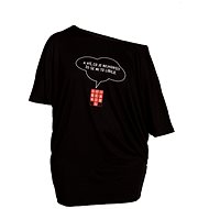  Women's long sleeve t-shirt with bat Blanik "And you know what's the worst you mean, I liked it."  - T-Shirt