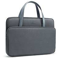 tomtoc Premium Briefcase – 14" MacBook Pro (2021), szürke - Laptoptáska