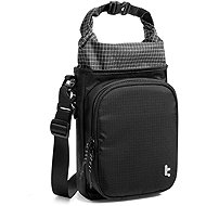 Tomtoc Shoulder Bag - GameOn-G50 Black - Nintendo Switch 2/Steam Deck/ROG Xbox Ally/PS Portal - Remote Control Case