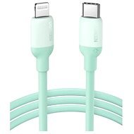 UGREEN USB-C to Lightning Silicone Cable  1 m (Green) - Dátový kábel