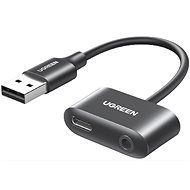 UGREEN USB Audio Converter USB-A to USB-C with 3.5mm Headphone Jack - Átalakító