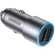 UGREEN 24W Dual USB-A Car Charger (Gray) - Car Charger