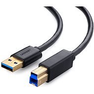 Ugreen USB 3.0 A (M) to USB 3.0 B (M) Data Cable Black 2m - Adatkábel