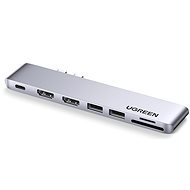 UGREEN 7in2 USB-C Hub for MacBook Pro/Air (Dual HDMI) - Port replikátor