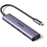 UGREEN 5-in-1 USB-C to HDMI/USB 3.0/2× USB 2.0/PD - Replikátor portov
