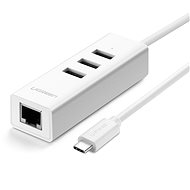 Ugreen USB-C Hub - 3x USB-A 2.0 1x Ethernet - USB Hub
