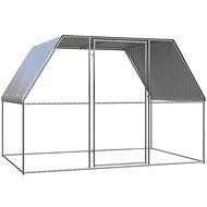 SHUMEE Outdoor chicken cage 3 × 2 × 2 m galvanized steel - Bird Cage