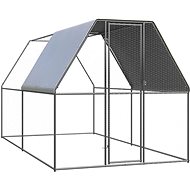 SHUMEE Outdoor chicken cage 2 × 4 × 2 m galvanized steel - Bird Cage