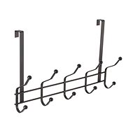 WALTECO Door hanger 5 hooks, hanging 2cm, brown antique - Coat Hanger