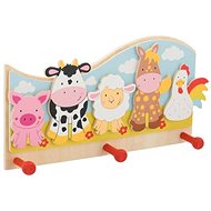 WALTECO Věšák Zvířátka, 3 háčky - Coat Hanger