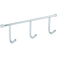 WALTECO Věšáková lišta 3 háčky, chrom - Coat Hanger