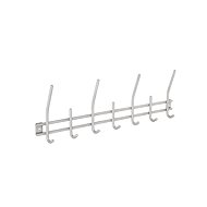 WALTEC Hanger bar 540x165mm 7 hooks, stainless steel - Coat Hanger