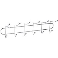 WALTECO Hanger bar 6 hooks, chrome - Coat Hanger