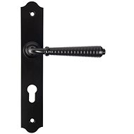 WALTECO SHIELD. FITTINGS BURGUNDY PZ 72, FORGED - Door Fittings