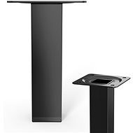 Walteco Nábytková noha 25*25*100mm, černá - Nohy ke stolu