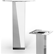 Walteco Nábytková noha 25*25*100mm, chromová - Nohy ke stolu