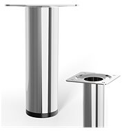 Walteco Nábytková noha O30x100mm, chromová - Nohy ke stolu