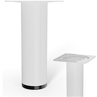 Walteco Nábytková noha O30x100mm, bílá - Nohy ke stolu