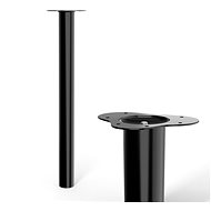 Walteco Nábytková noha O 60x700mm, černá - Nohy ke stolu