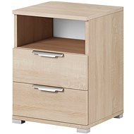 Bedside table Naka 2S sonoma oak - Night Stand