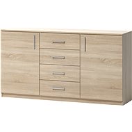 Chest of drawers Tatris 04, Bu, decor oak sonoma - Chest of Drawers