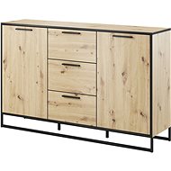 BROOK 2D3S chest of drawers in artisan oak - Chest of Drawers