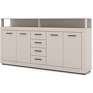 Chest of drawers XXL/Luna 4D4S cashmere - Chest of Drawers