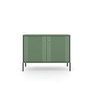 Iseo IS02, chest of drawers, smoked green, black legs, package 2/2 - Chest of Drawers