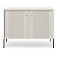 Iseo IS02, chest of drawers, cashmere colour, black legs - Chest of Drawers