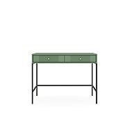 Iseo IS07, dressing table, smoked green, black legs - Console Table