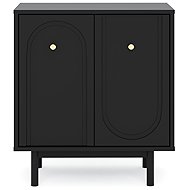 Mazoma chest of drawers 2D, black - Chest of Drawers
