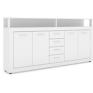 Luna XXL chest of drawers, white - Chest of Drawers