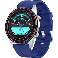 WowME Roundswitch Silver/Blue - Smart Watch