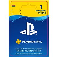 PlayStation Plus 1 měsíční členství - HU Digital - Dobíjecí karta