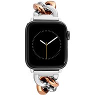 Anne Klein Chain Strap for Apple Watch 38mm / 40mm / 41mm silver/gold - Watch Strap