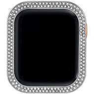 Anne Klein Luneta s krystaly pro Apple Watch 44 mm stříbrná - Protective Watch Cover