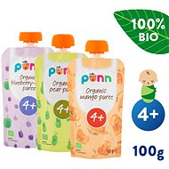 SALVEST Bio Fruit Pockets (3 × 100 g) - Baby Food