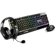 MSI gaming set keyboard, mouse VIGOR GK30 and headphones IMMERSE GH20 - not available separately - Keyboard and Mouse Set
