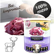 Topstein Venison in a Tin 800g - Canned Dog Food