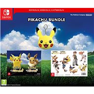 Pikachu keychain + cleaner + stickers - Gift