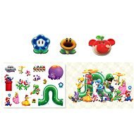 Super Mario Bros. Wonder - Pin Set, Stickers, Poster - Ajándék