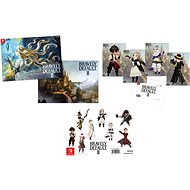 Bravely Default II - Poster + Set of postcards and stickers - Gift