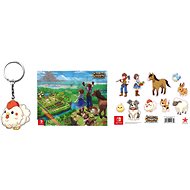 Harvest Moon: One World - Keychain + Cloth + Stickers - Gift
