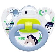 NUK Dudlík Happy Days 6-18 months - blue - Baby Pacifier