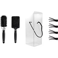 OLIVIA GARDEN Set of Nanothermic Eclipse Diego Fossa brushes and hair clips - Haircare Set