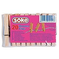 Söke wooden pins 20 pcs - Pegs