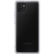 Samsung Galaxy A03 Semi-transparent back cover transparent - Phone Cover