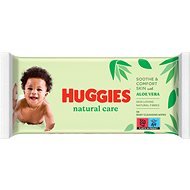 HUGGIES Natural Care 56 ks - Detské vlhčené obrúsky