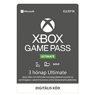 Xbox Game Pass Ultimate - 3 hónapos előfizetés - Feltöltőkártya