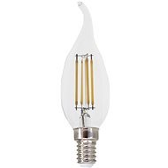 LED Filament žárovka čirá Candle Flame C35 4W/230V/E14/2700K/480Lm/360° - LED Bulb